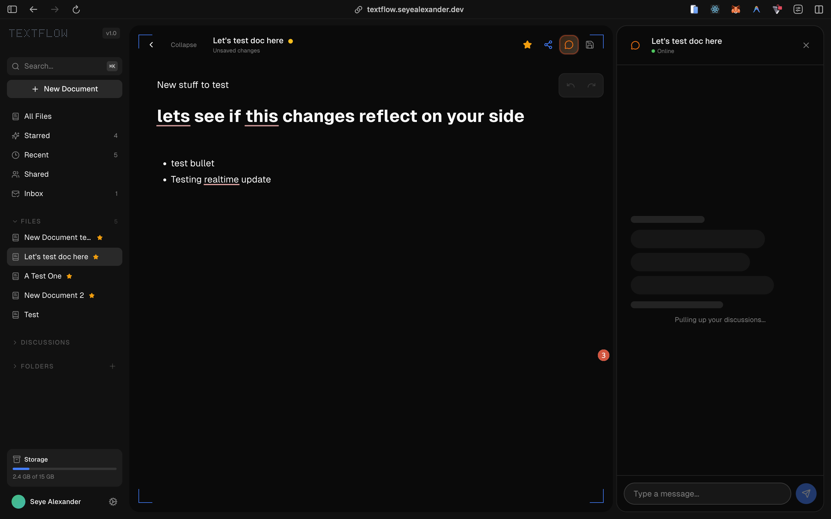 TextFlow Screenshot 2